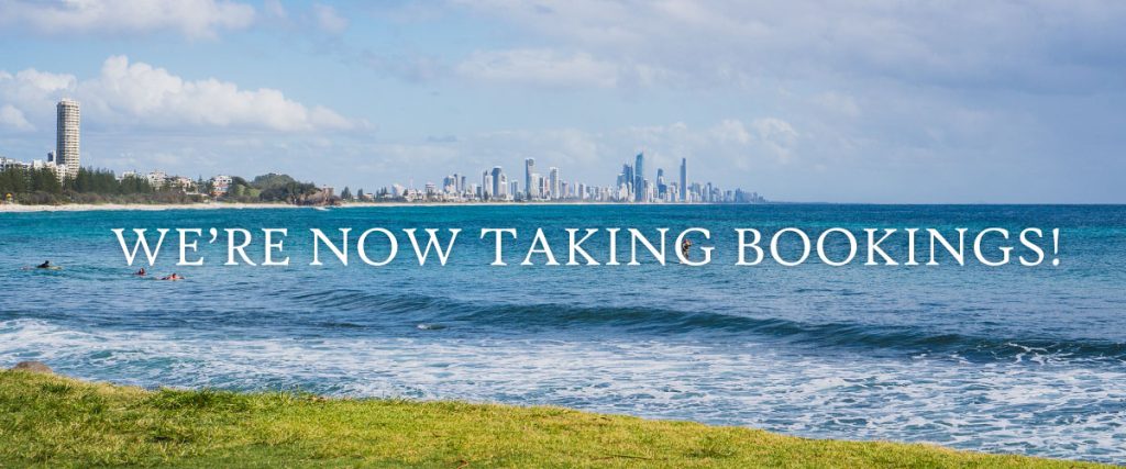 burleigh to surfers skyline with text